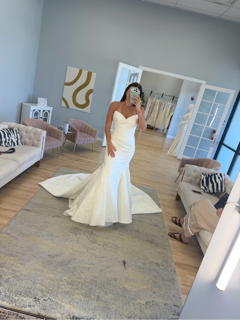 Maggie Sottero Giselle Marie Bridal Strapless Mermaid Wedding Gown